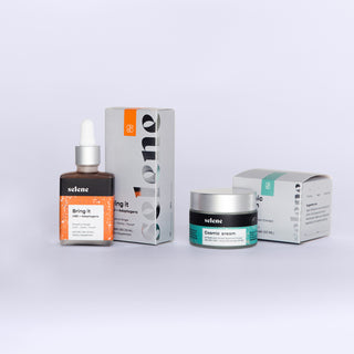 CBD and adaptogen tincture and organic CBD and botanical cream with packaging
