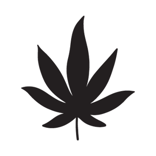 Hemp leaf, THC-free